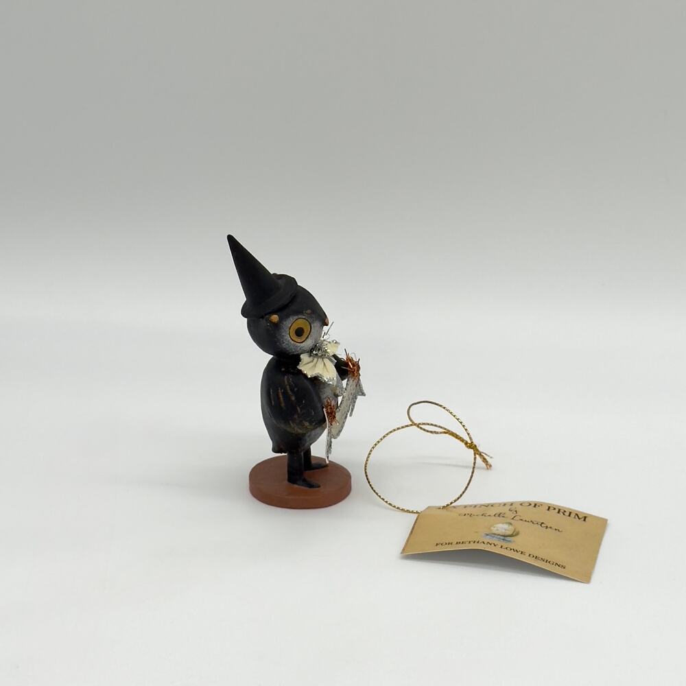Bethany Lowe Mini Happy Halloween Owl Figurine 4" NEW - Picture 11 of 12